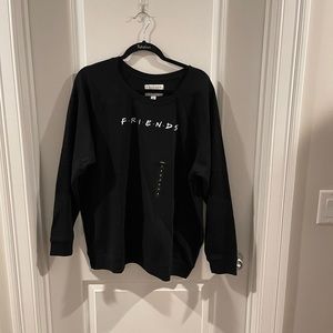 NWT torrid black friends tv show crewneck women’s size 3xl